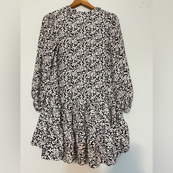 Zara Black & White Mini Dress - Picture 2 of 7